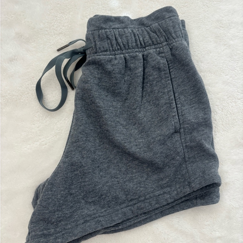 Cozy Gray Kids Shorts